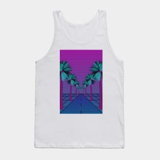 Miami Retro Theme Tank Top